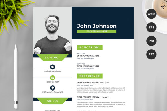 Download Modern Resume Template / CV - Premium Resources
